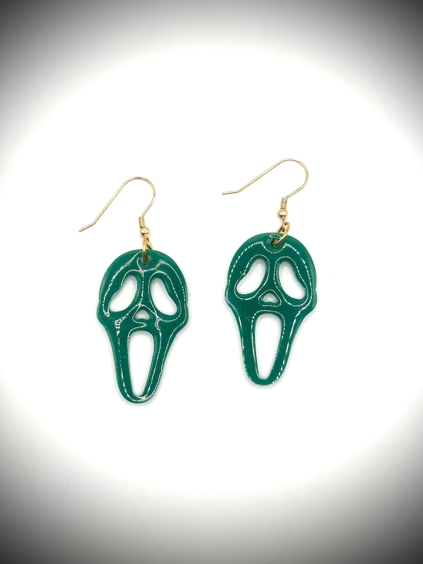 Ghost Face Earrings (More Colors Available)