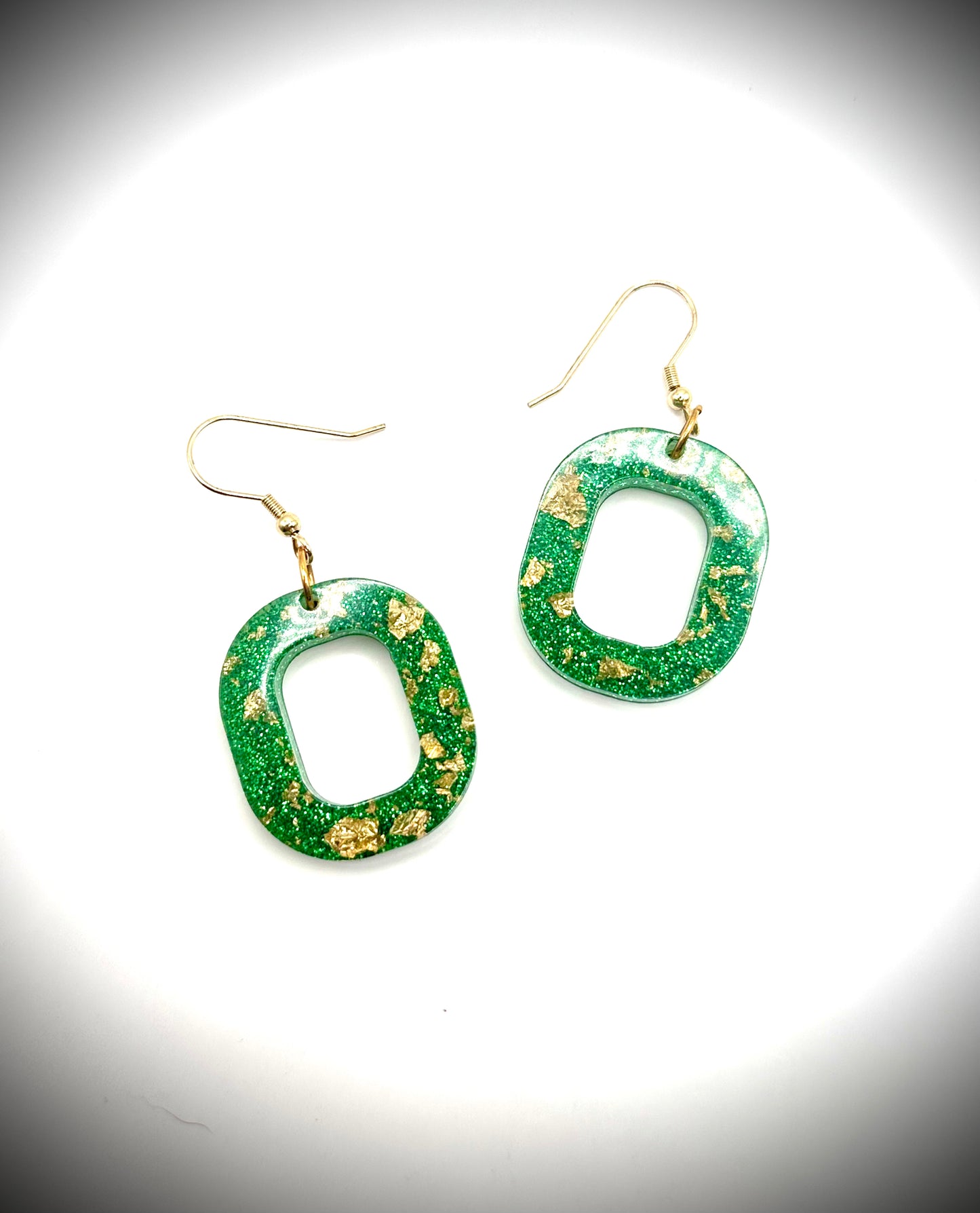 Bulky Hoop Dangle Earrings (More Colors Available)