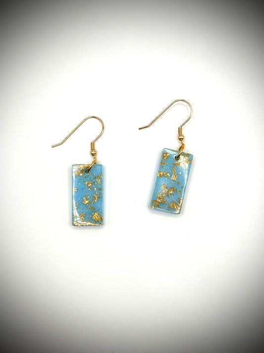 Wide Column Small Earrings (More Colors Available)