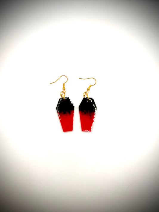 Coffin Earrings (Large)