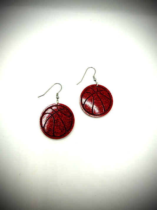 Basketball Earrings (Large)