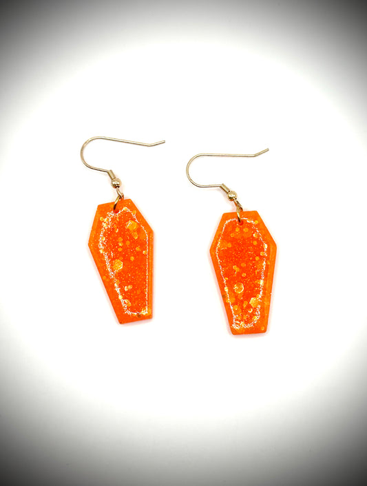 Coffin Earrings Large (More Colors Available)