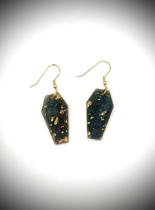 Coffin Earrings Large (More Colors Available)