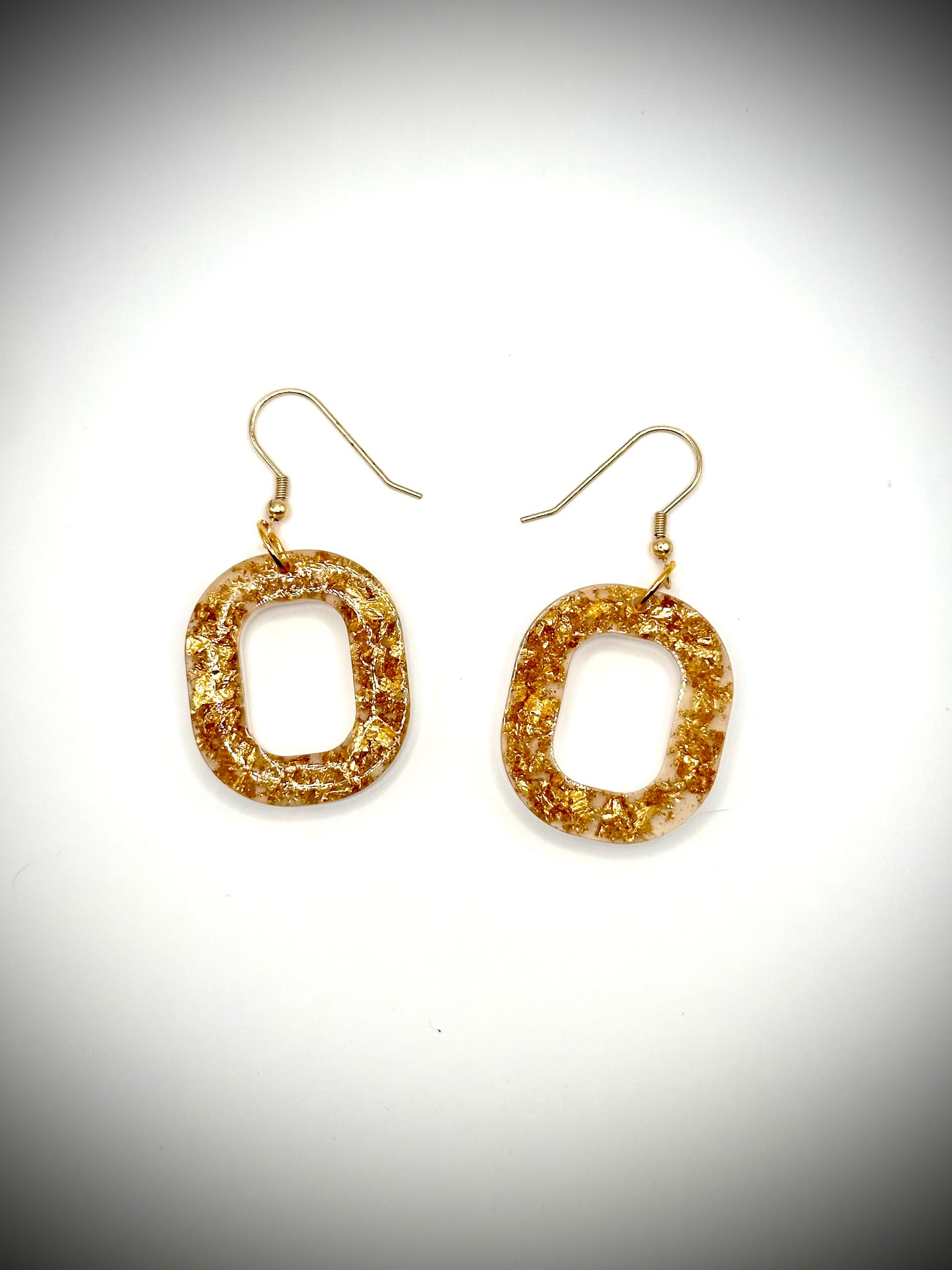 Bulky Hoop Dangle Earrings (More Colors Available)