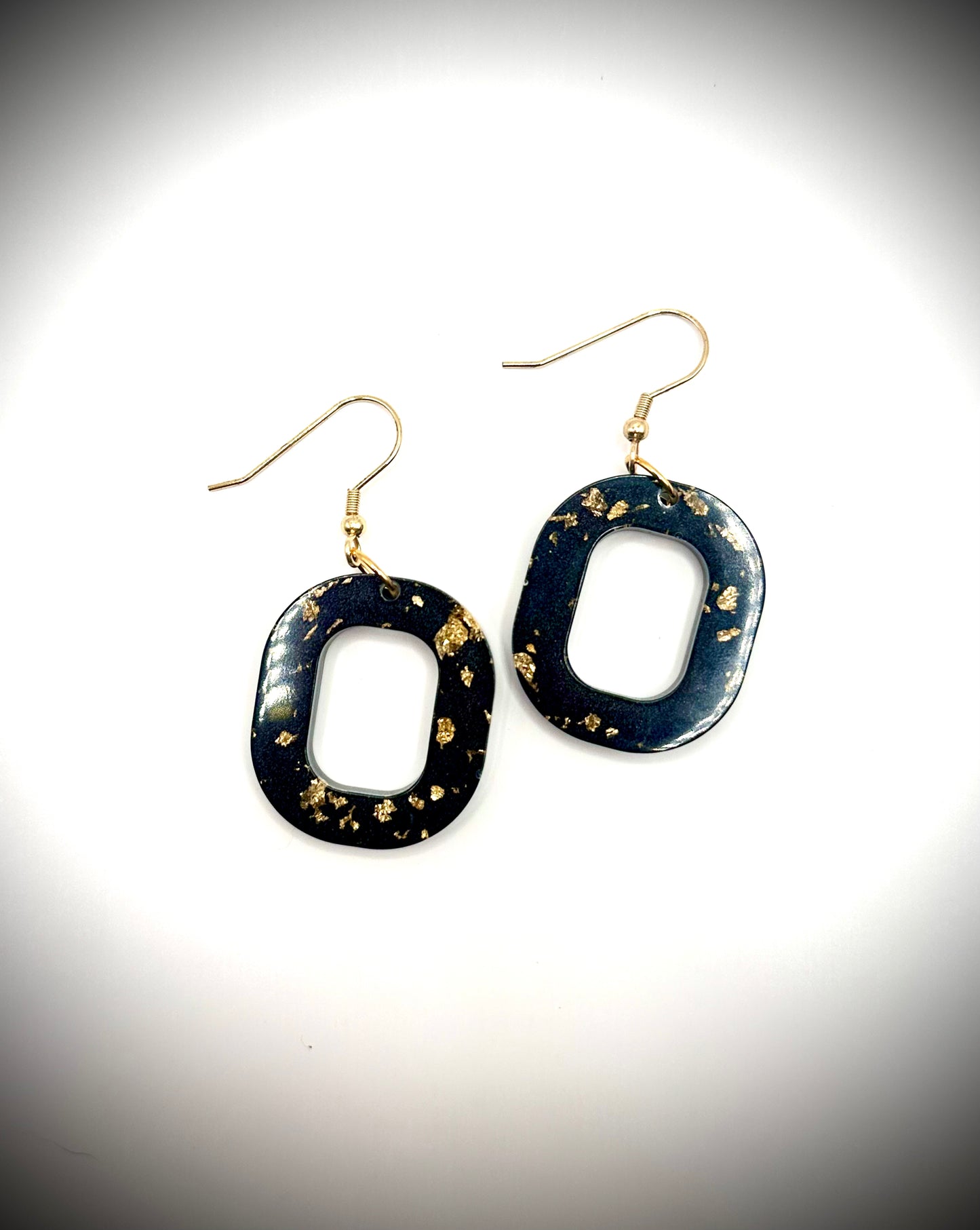 Bulky Hoop Dangle Earrings (More Colors Available)