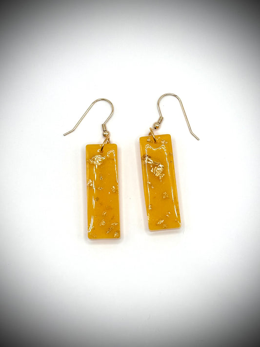 Wide Column Medium Earrings (More Colors Available)