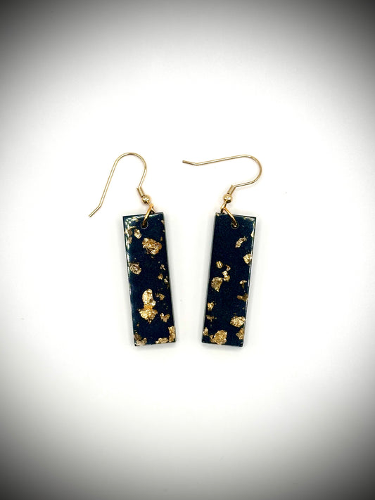 Wide Column Medium Earrings (More Colors Available)