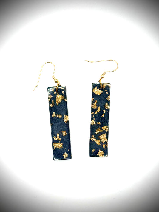 Wide Column Large Earrings (More Colors Available)