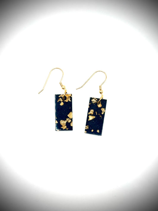 Wide Column Small Earrings (More Colors Available)